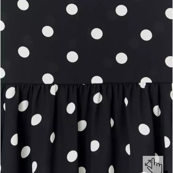 #071 Torrid 4 Peplum Georgette Midi Tank - Picture 4 of 4